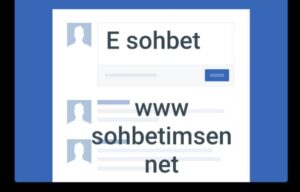 E Sohbet