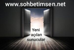 Yeni Açılan Sunucular Sohbet Siteleri