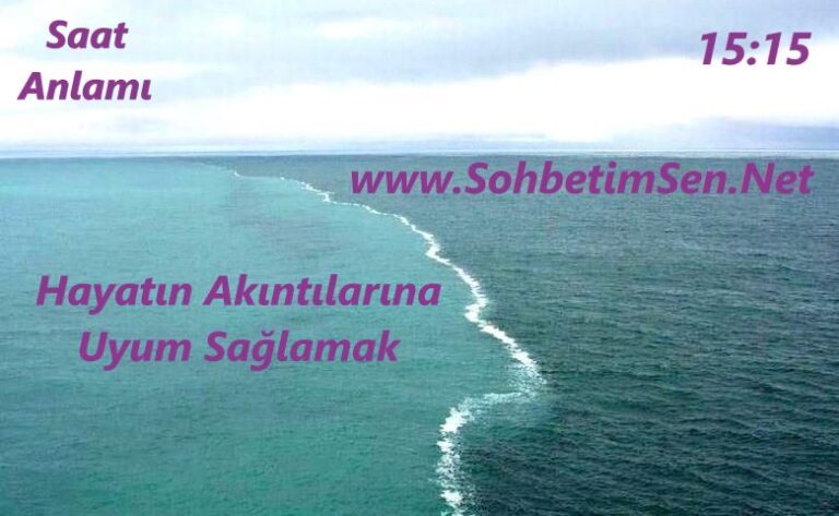15.15 Saat Anlamı